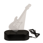 OOTB 3D-Leuchte Gitarre ca. 18 x 12 cm