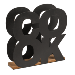 OOTB Schwarzer Metall-Serviettenhalter Cook mit
