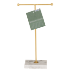 OOTB Goldener Metall-Schmuckhalter T-Form mit