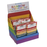 OOTB Textil-Haarband/Armband Rainbow colours Pride