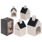 OOTB Keramik-Haus für Räucherkegel/Teelichter