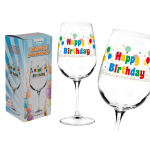 OOTB Weinglas Happy Birthday