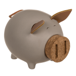 OOTB Spardose Schwein mit Korkverschluss-Nase