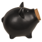 OOTB Spardose Schwein mit Korkverschluss-Nase
