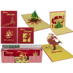 OOTB Weihnachts-Grußkarten mit aufklappbarem