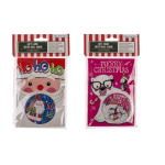 OOTB Geschenkkarte mit Kugelspiel Xmas