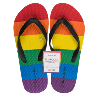 Flip Flops, Rainbow, Pride, Größe 36/37