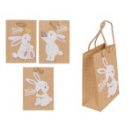 OOTB Papier-Geschenktüte Hase 12 x 6 x 16 cm