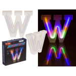 OOTB Neon-Leuchtbuchstabe W Höhe:16 cm
