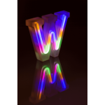 OOTB Neon-Leuchtbuchstabe W Höhe:16 cm