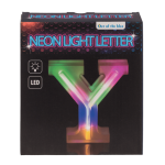 OOTB Neon-LeuchtbuchstabeY Höhe:16 cm