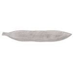 OOTB Holz-Deko-Tablett Blatt ca. 535 x 16 x 4 cm