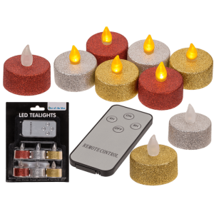 OOTB Teelicht mit warmweißen LED Glamour