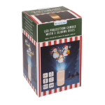 OOTB LED Projektionskerze„ Christmas 8 x 15 cm
