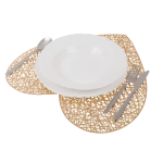 OOTB Tischset Herz ca. 39 x 38 cm 2-fach sortiert