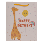 OOTB Papier-Geschenktüte Geburtstags-Tiere