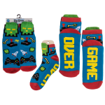 OOTB Socken mit ABS-Sohle Game Over Einheitsgröße