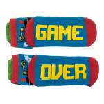 OOTB Socken mit ABS-Sohle Game Over Einheitsgröße