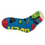OOTB Socken mit ABS-Sohle Game Over Einheitsgröße