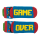 OOTB Socken mit ABS-Sohle Game Over Einheitsgröße