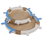 OOTB Holz-Tablett Welcome Aboard