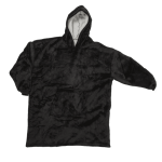 OOTB Schwarzer XXL Kuschel-Hoodie one size