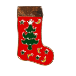 OOTB Metall-Anstecker X-Mas 2 cm