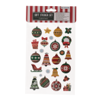 OOTB Weihnachts-Soft-Sticker-Set Bogengröße 14...