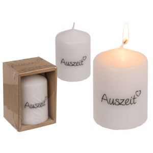 OOTB Stumpenkerze Auszeit