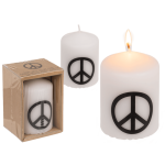 OOTB Stumpenkerze Peace