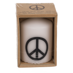 OOTB Stumpenkerze Peace