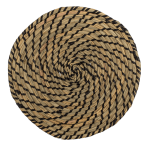 OOTB Rundes Stroh-Tischset D: ca. 32 cm