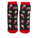 OOTB Socken mit ABS-Sohle Wine Time Einheitsgröße