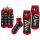 OOTB Socken mit ABS-Sohle Wine Time Einheitsgröße