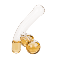 Glas-Dekanter, Penis,12 x 20 cm,