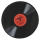 OOTB Deko-Teppich Schallplatte Best of all time music