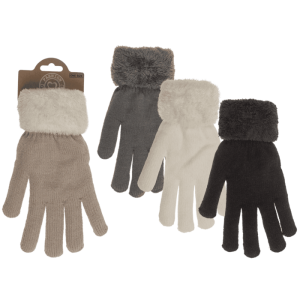 OOTB Kuschel-Handschuhe Unifarben