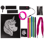 OOTB Einhorn Neon-Wandbild