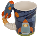OOTB Becher mit Raketengriff Space 13 x 135 cm