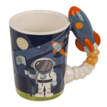 OOTB Becher mit Raketengriff Space 13 x 135 cm