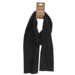 OOTB Unifarbener Schal schwarz 30 x 170 cm