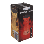 OOTB Kristall-Leuchte mit Farbwechsel-LED