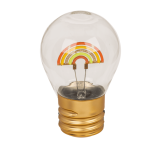 OOTB LED-Glühleuchte Regenbogen inkl. Lithium-Akku &