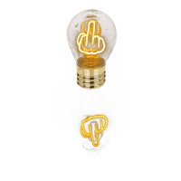 OOTB LED-Glühleuchte Mittelfinger inkl. Lithium-Akku