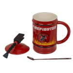 OOTB Becher Fire Fighter mit Deckel und Löffel