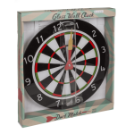 OOTB Glas-Wanduhr Dartscheibe D: 30 cm