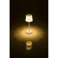 Teleskop-Tischleuchte mit LED, dimmbar,
