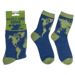 OOTB Socken Weltkarte Größe 36-42