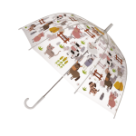 OOTB Transparenter Kinder-Regenschirm D: 72cm