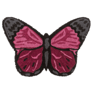 OOTB Fußmatte in Tierform Schmetterlinge 60 x 40 cm